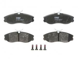 Купить GDB1113 TRW Тормозные колодки передние Террано (2.4, 2.7, 3.0, 3.2, 3.3) без датчика износа